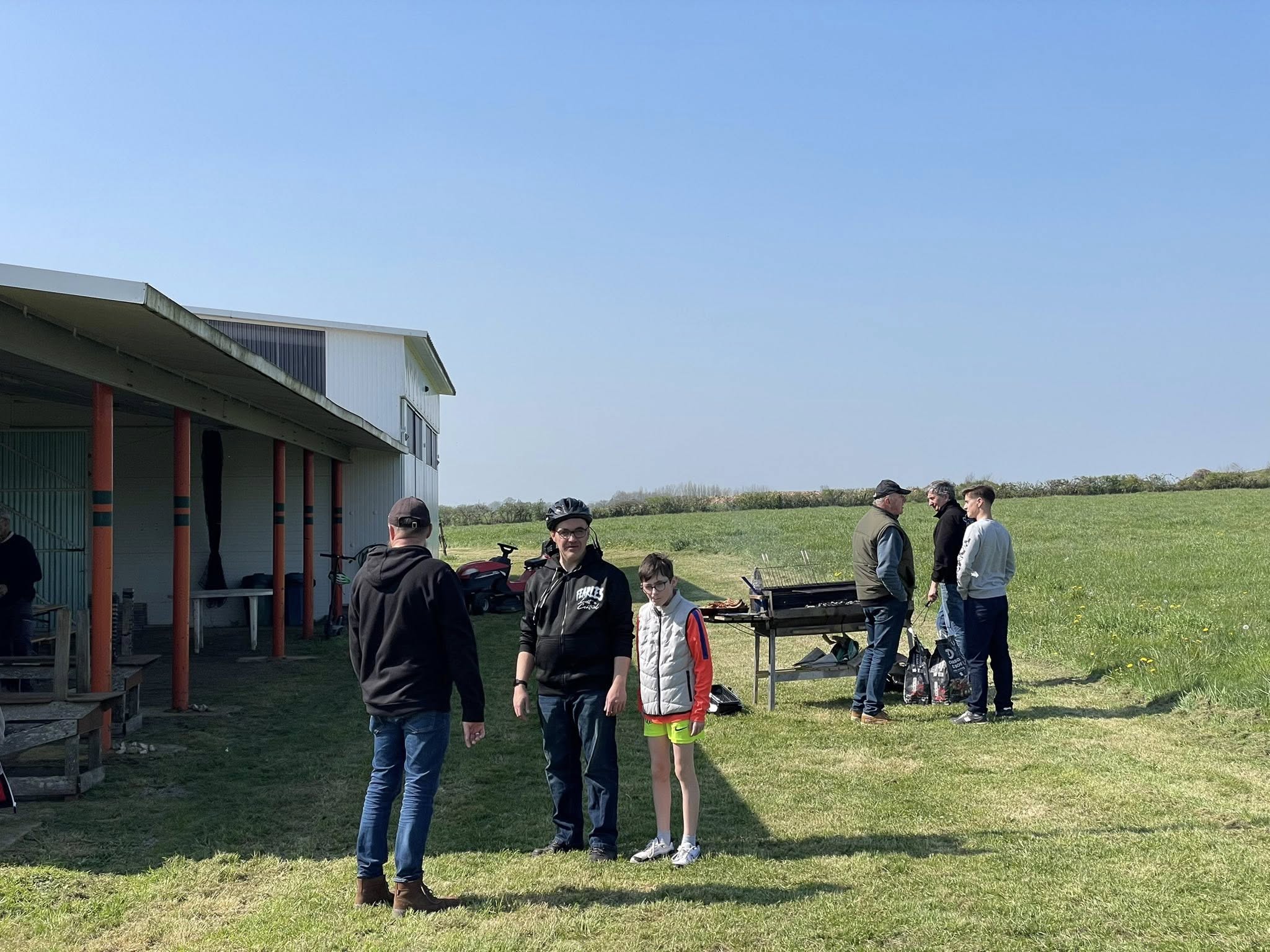 Membres réunis lors d'une activité du club